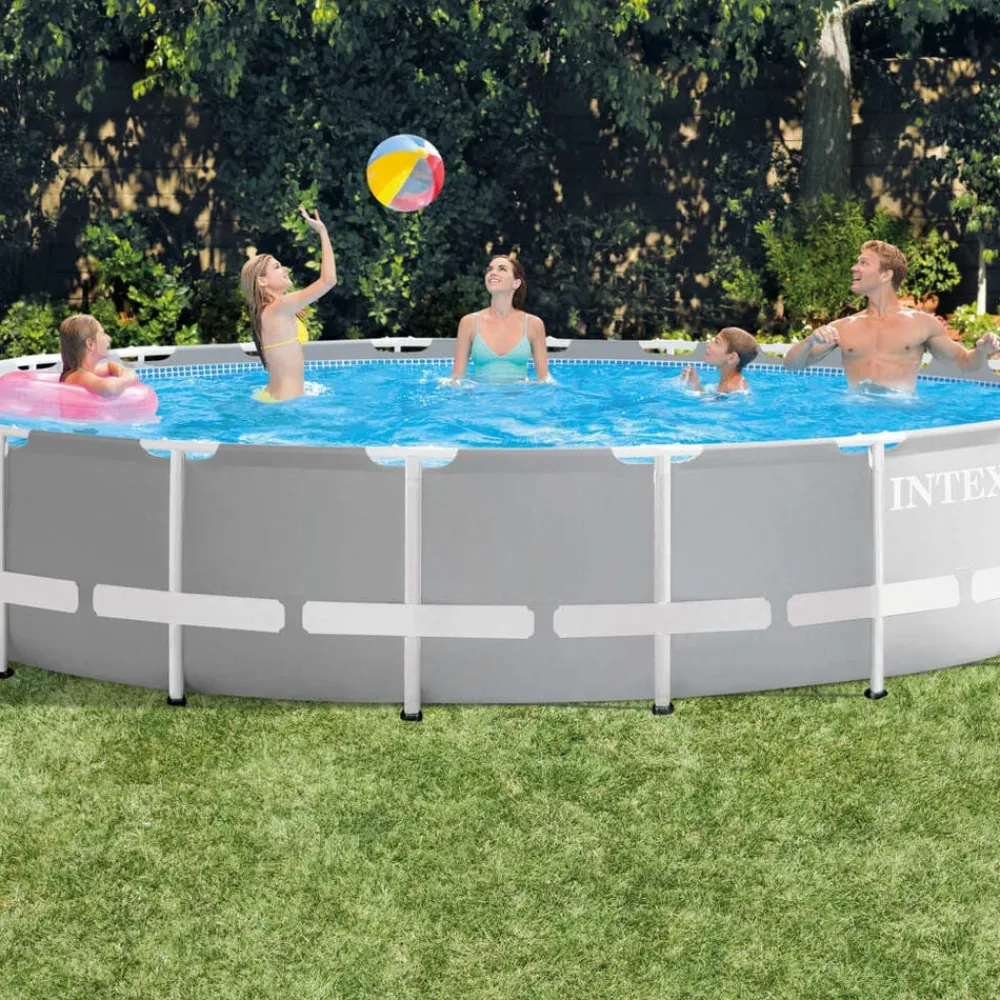 Zwembaden & Spa'S*vidaXL Intex Prism Frame Zwembadset 610x132 cm 26756GN