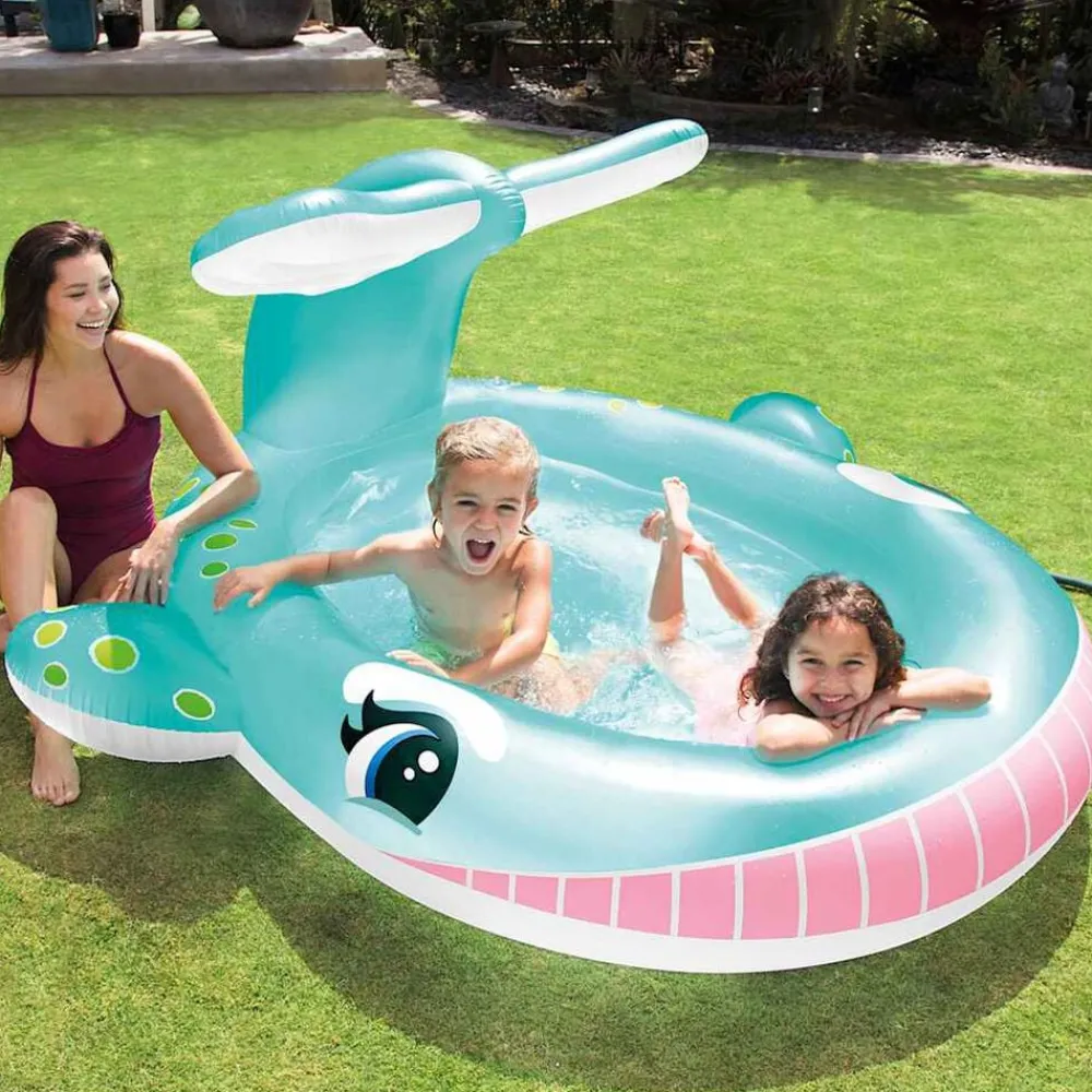 Zwembaden & Spa'S*vidaXL Intex Sproeibad Walvis 201x196x91 cm