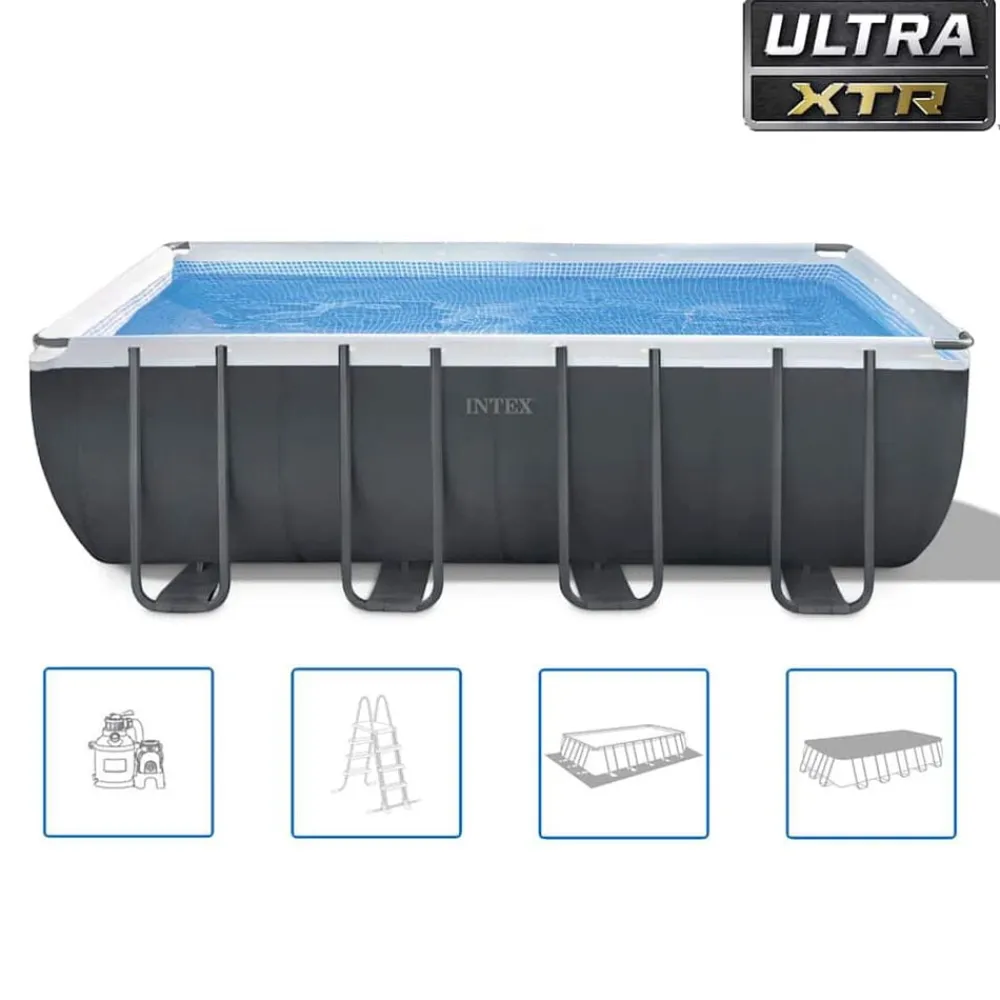 Intex Ultra XTR Frame Zwembadset rechthoekig 549x274x132 cm 26356GN>vidaXL Online