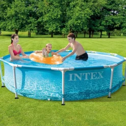 Intex Zwembad Beachside Metal Frame 305x76 cm>vidaXL Online