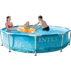 Intex Zwembad Beachside Metal Frame 305x76 cm><noscript><img width=