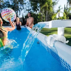 Zwembaden & Spa'S*vidaXL Intex Zwembad LED-waterval meerkleurig 28090
