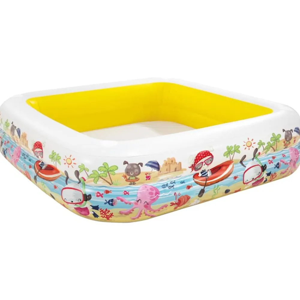 Zwembaden & Spa'S*vidaXL Intex Zwembad met overkapping opblaasbaar 157x157x122 cm