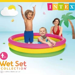 Intex Zwembad Sunset opblaasbaar 3 ringen 147x33 cm><noscript><img width=