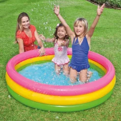 Zwembaden & Spa'S*vidaXL Intex Zwembad Sunset opblaasbaar 3 ringen 147x33 cm