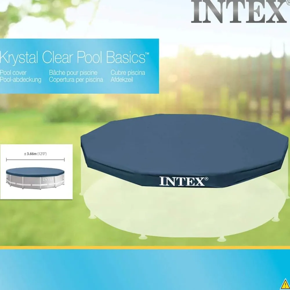 Intex Zwembadhoes rond 366 cm 28031>vidaXL Discount