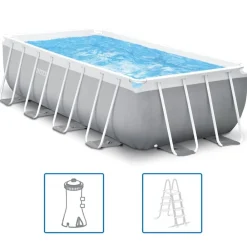 Intex Zwembadset Prism Frame rechthoekig 400x200x100 cm>vidaXL Hot