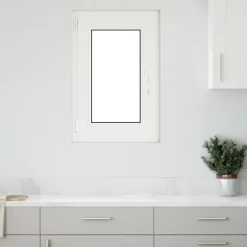 Bouwmaterialen*vidaXL Kelderraam RISOR 50 x 75 cm PVC en glas Antraciet