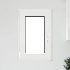 Bouwmaterialen*vidaXL Kelderraam RISOR 50 x 75 cm PVC en glas Antraciet