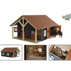 Kids Globe Boerenstallen met 2 boxen en 1 werkplaats 1:24 610167>vidaXL