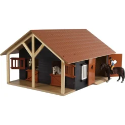Kids Globe Boerenstallen met 2 boxen en 1 werkplaats 1:24 610167>vidaXL