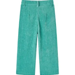 Kleding & Accessoires*vidaXL Kinderbroek 92 ribfluweel mintgroen