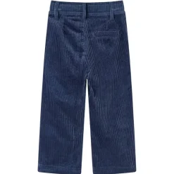 Kleding & Accessoires*vidaXL Kinderbroek 92 ribfluweel marineblauw