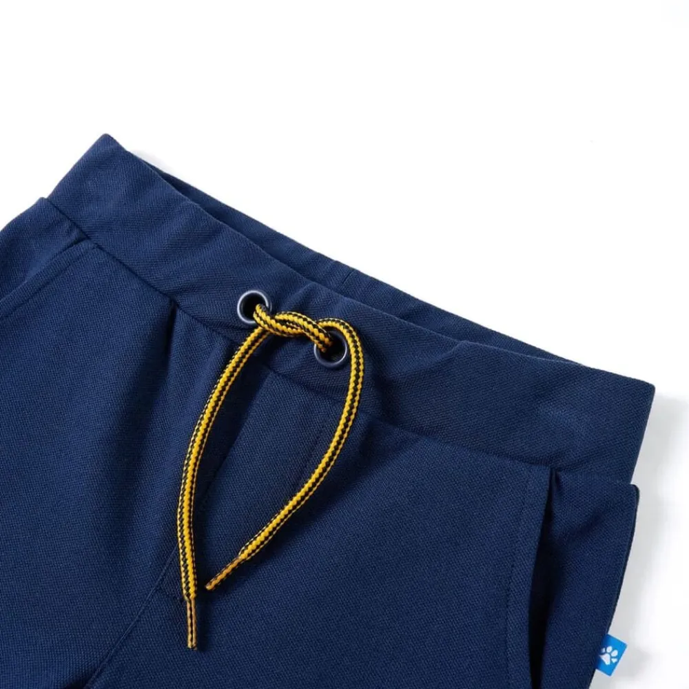 Kinderbroek met trekkoord 92 marineblauw>vidaXL Outlet