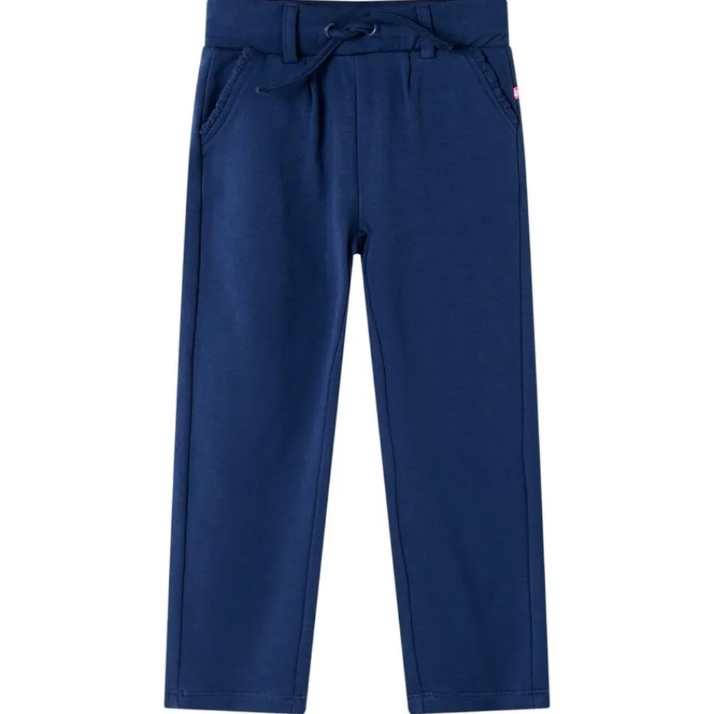 Kinderbroek met trekkoord 92 marineblauw>vidaXL Sale