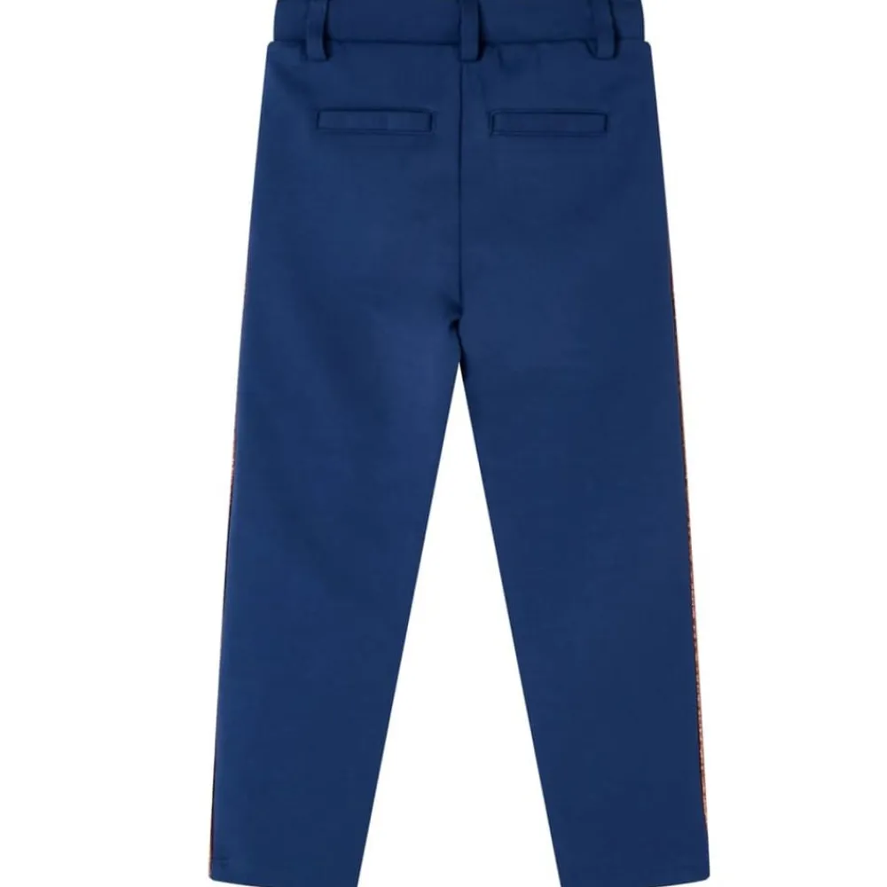 Kleding & Accessoires*vidaXL Kinderbroek met trekkoord 92 marineblauw