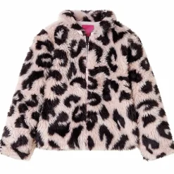 Kleding & Accessoires*vidaXL Kinderjas 92 kunstvacht lichtroze