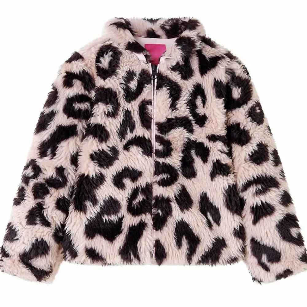 Kleding & Accessoires*vidaXL Kinderjas 92 kunstvacht lichtroze