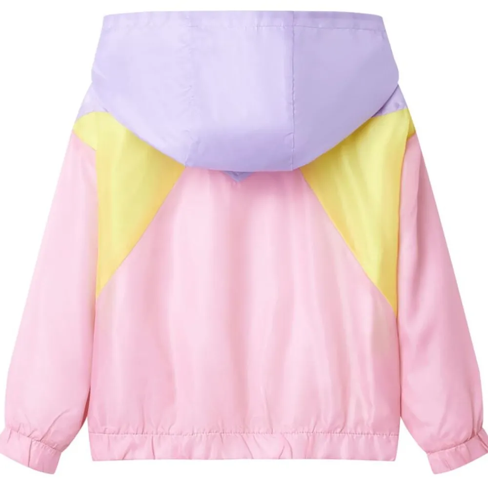 Kinderjas met capuchon 92 meerkleurig>vidaXL Online
