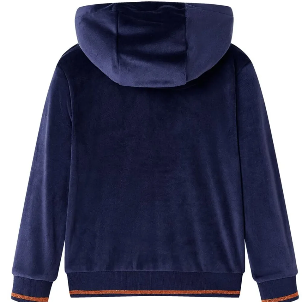 Kinderjas met capuchon 92 marineblauw>vidaXL Sale