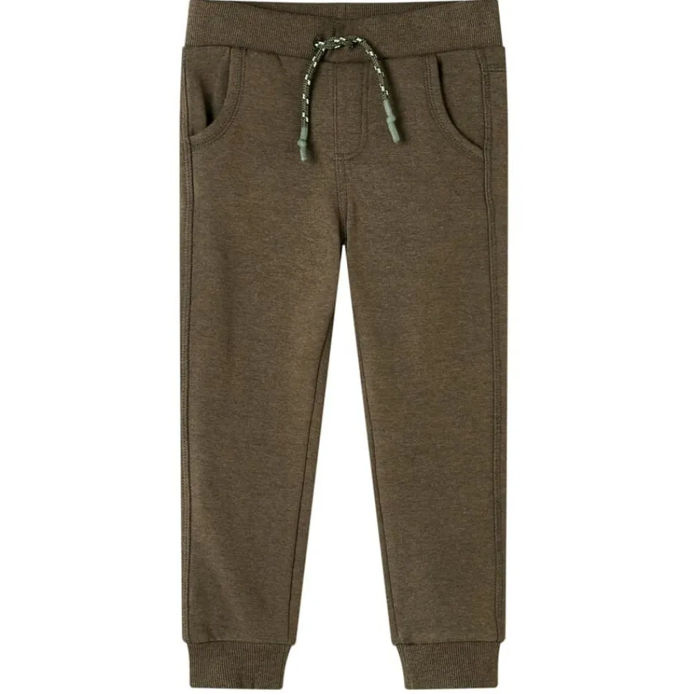 Kinderjoggingbroek 92 gemêleerd kakikleurig>vidaXL Best