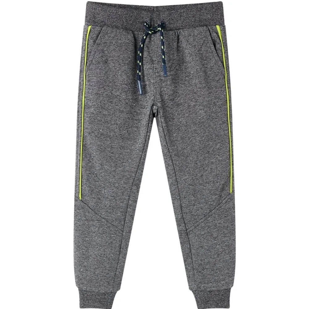 Kinderjoggingbroek 104 gemêleerd grijs>vidaXL Hot