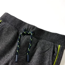 Kinderjoggingbroek 104 gemêleerd grijs><noscript><img width=