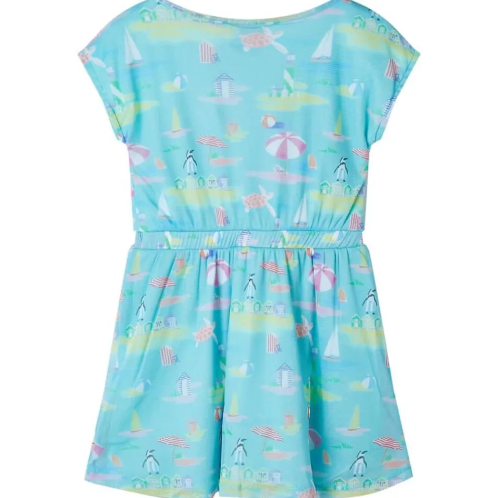 Kleding & Accessoires*vidaXL Kinderjurk 104 lichtzeeblauw