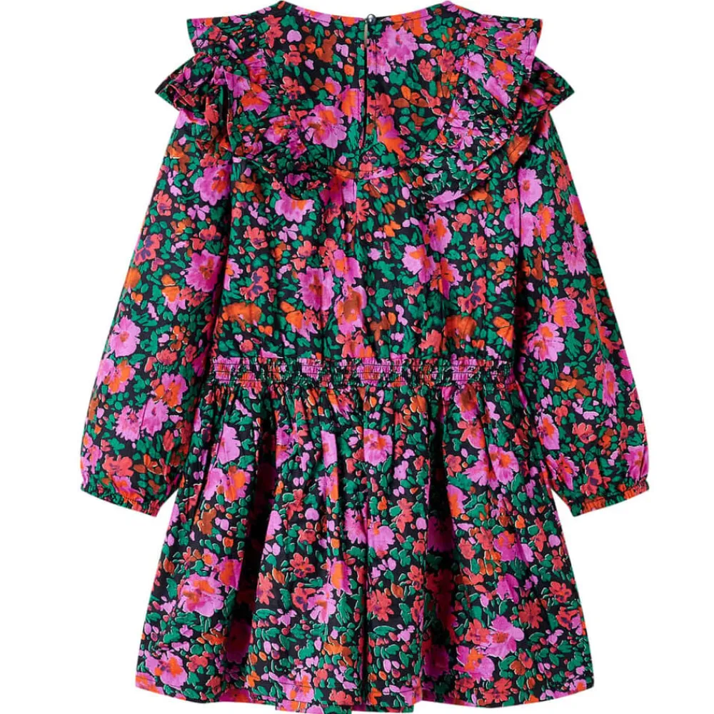 Kleding & Accessoires*vidaXL Kinderjurk met lange mouwen 92 felroze