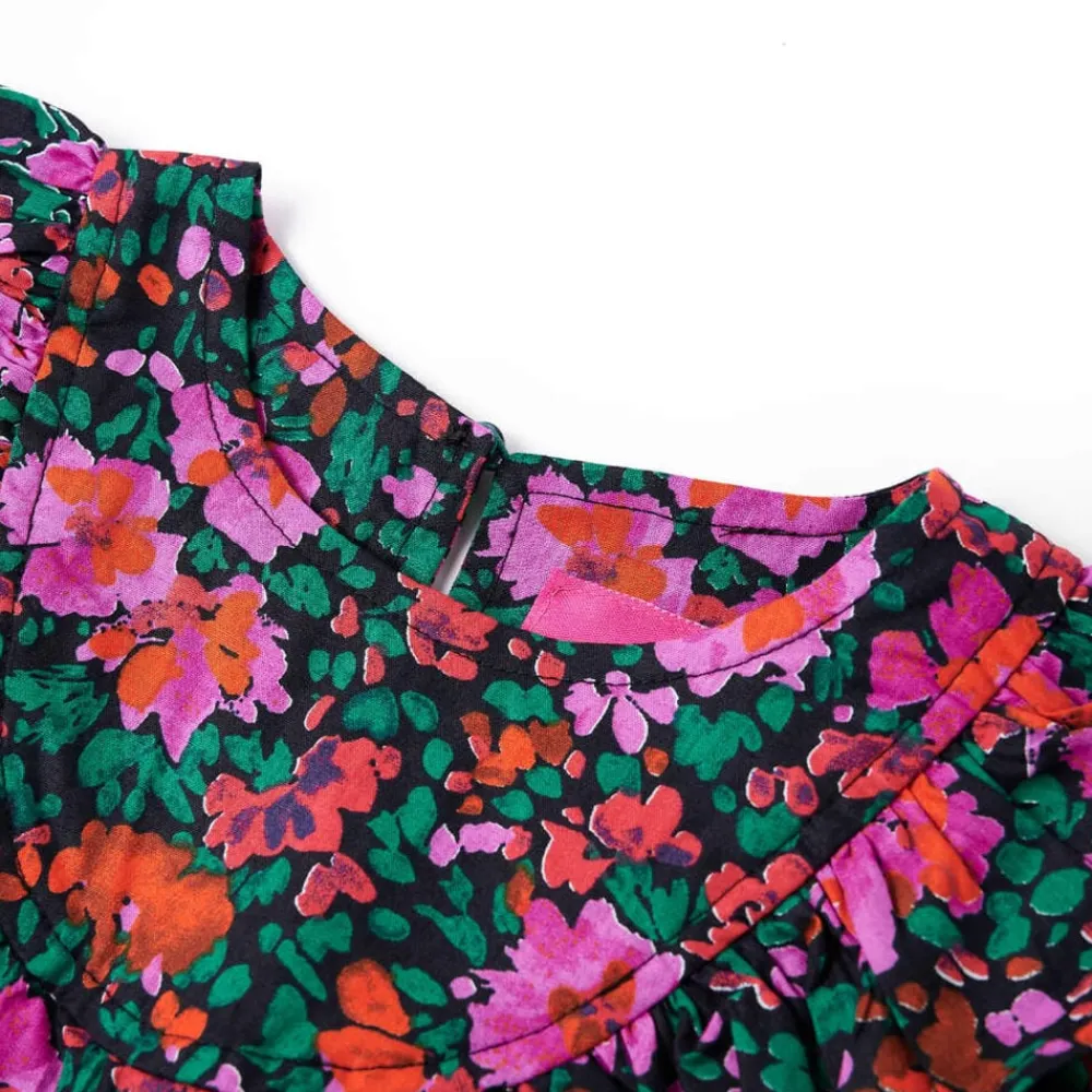 Kleding & Accessoires*vidaXL Kinderjurk met lange mouwen 92 felroze