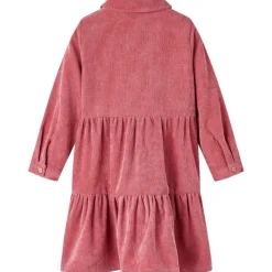 Kleding & Accessoires*vidaXL Kinderjurk met lange mouwen ribfluweel 92 oudroze