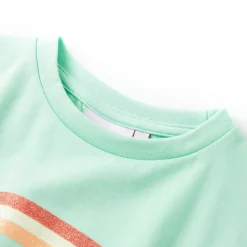 Kleding & Accessoires*vidaXL Kinderjurk met trekkoord 104 fel Groen