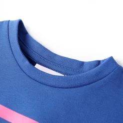 Kinderjurk met trekkoord 104 kobaltblauw><noscript><img width=