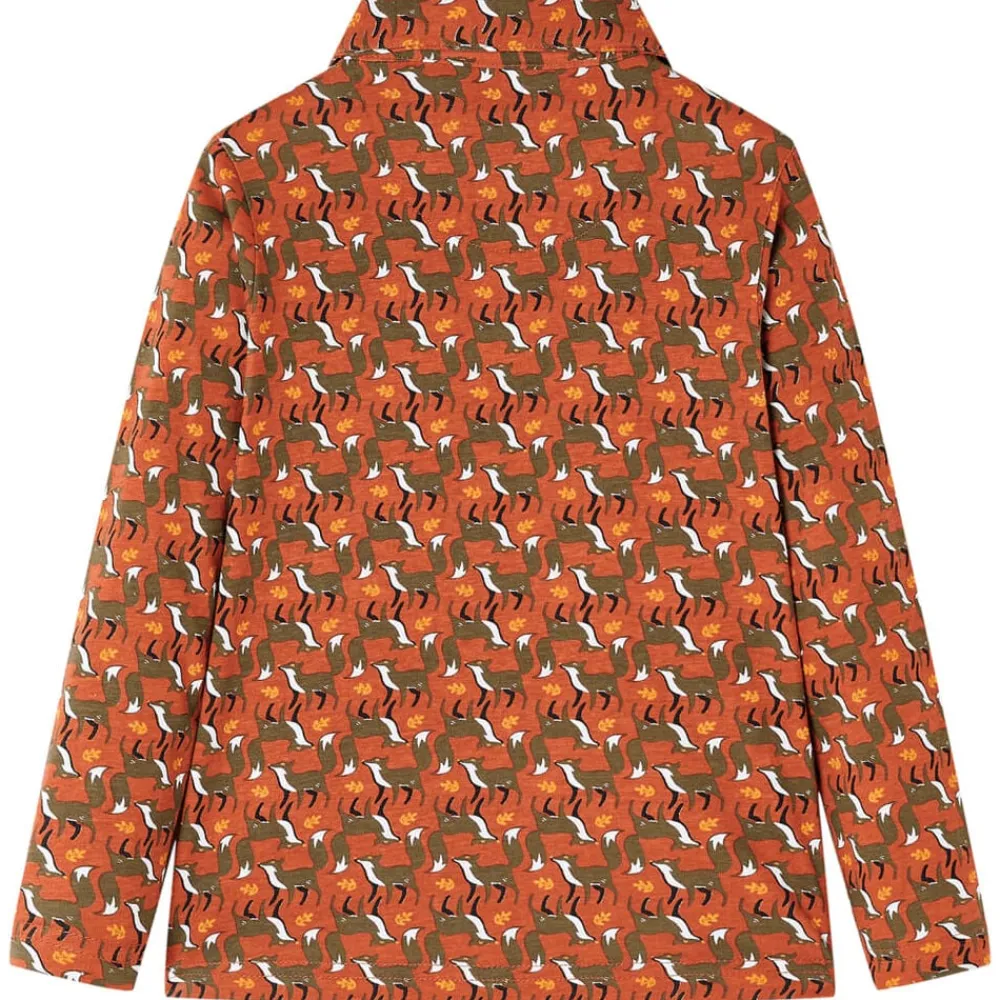 Kleding & Accessoires*vidaXL Kinderoverhemd 92 lichtroestkleurig