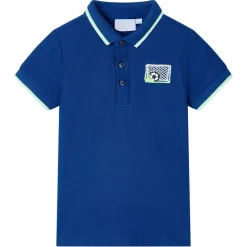 Kinderpoloshirt 104 donker>vidaXL Outlet