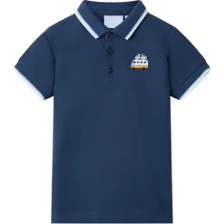 Kinderpoloshirt 92 donkerblauw>vidaXL Online