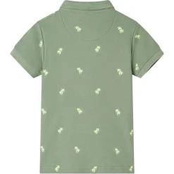 Kleding & Accessoires*vidaXL Kinderpoloshirt 92 kleurig Kaki