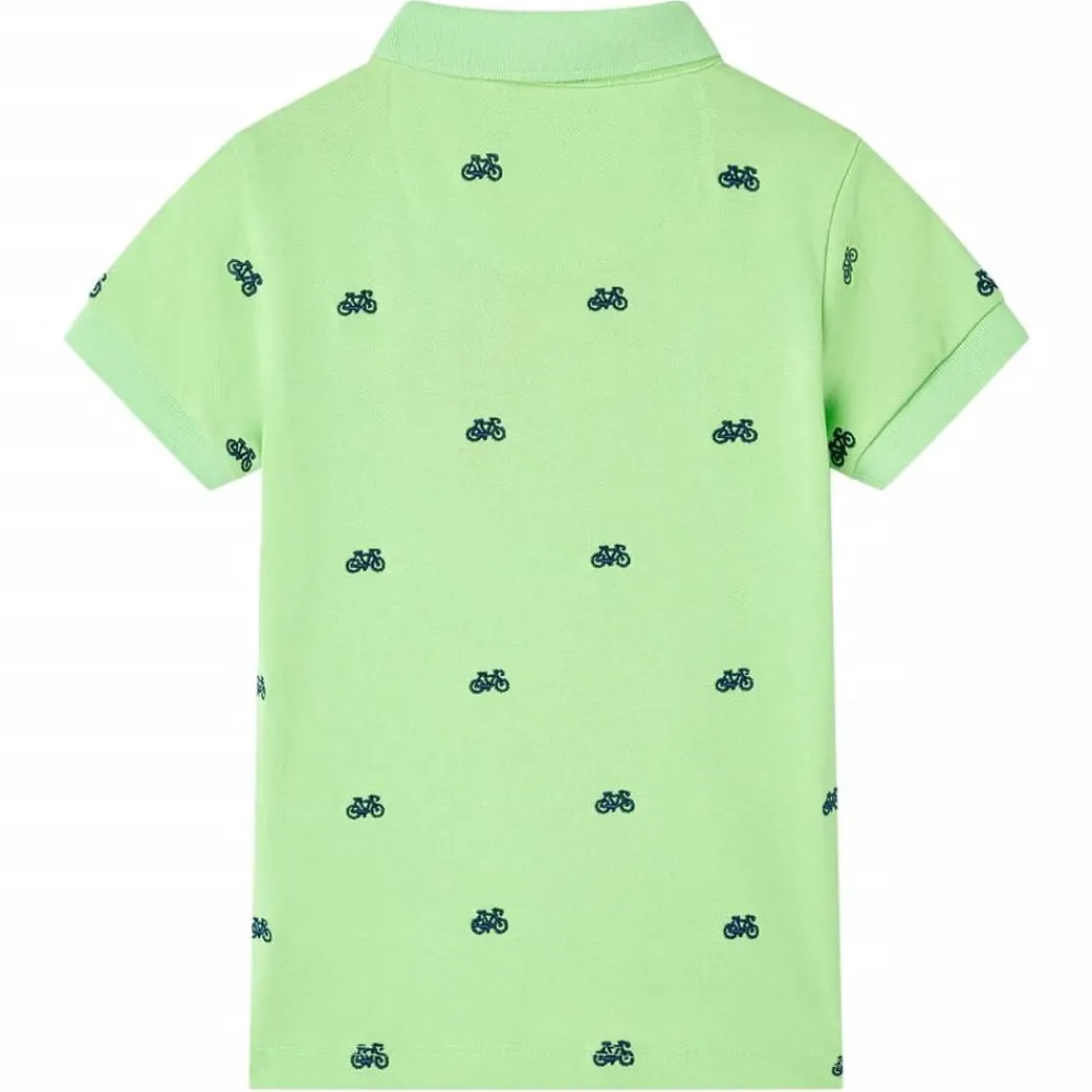 Kleding & Accessoires*vidaXL Kinderpoloshirt 92 neon Groen