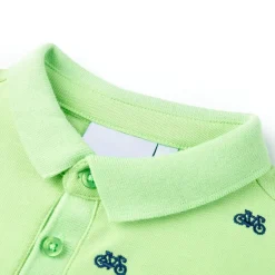 Kleding & Accessoires*vidaXL Kinderpoloshirt 92 neon Groen