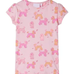 Kinderpyjama met korte mouwen 92 lichtroze>vidaXL Sale