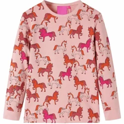 Kleding & Accessoires*vidaXL Kinderpyjama met lange mouwen 92 lichtroze