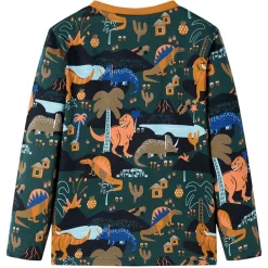Kinderpyjama met lange mouwen 92 donkergroen><noscript><img width=