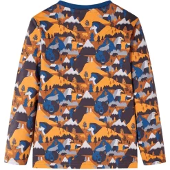 Kleding & Accessoires*vidaXL Kinderpyjama met lange mouwen 92 cognackleurig