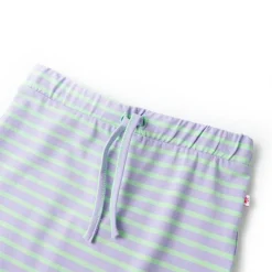 Kleding & Accessoires*vidaXL Kinderrokje recht met strepen 116 felmintkleurig Mintgroen