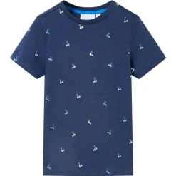 Kleding & Accessoires*vidaXL Kindershirt 92 Donkerblauw