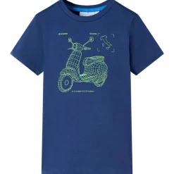 Kleding & Accessoires*vidaXL Kindershirt 92 donkerblauw