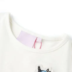 Kleding & Accessoires*vidaXL Kindershirt 140 Ecru