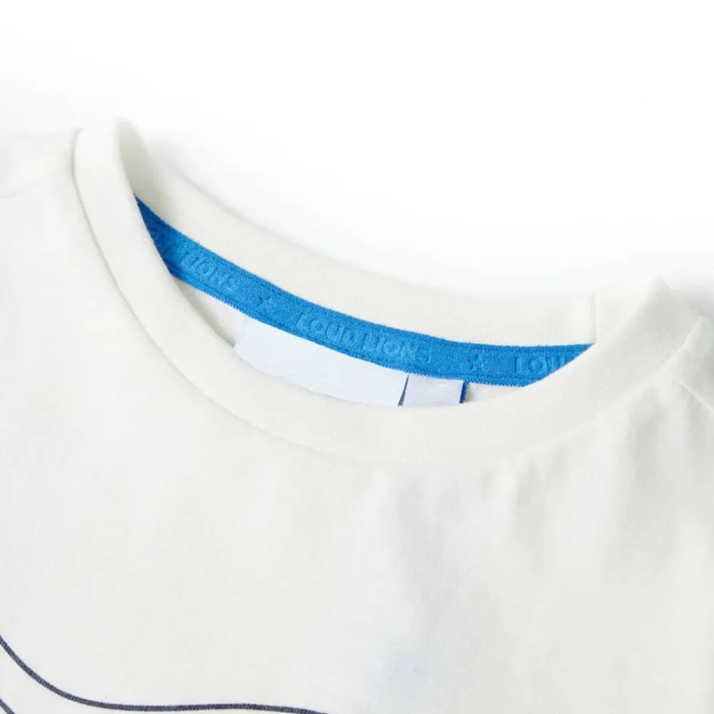 Kleding & Accessoires*vidaXL Kindershirt 104 Ecru