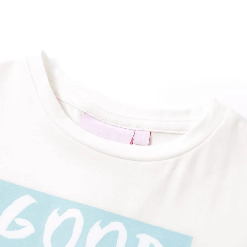 Kleding & Accessoires*vidaXL Kindershirt 140 Ecru