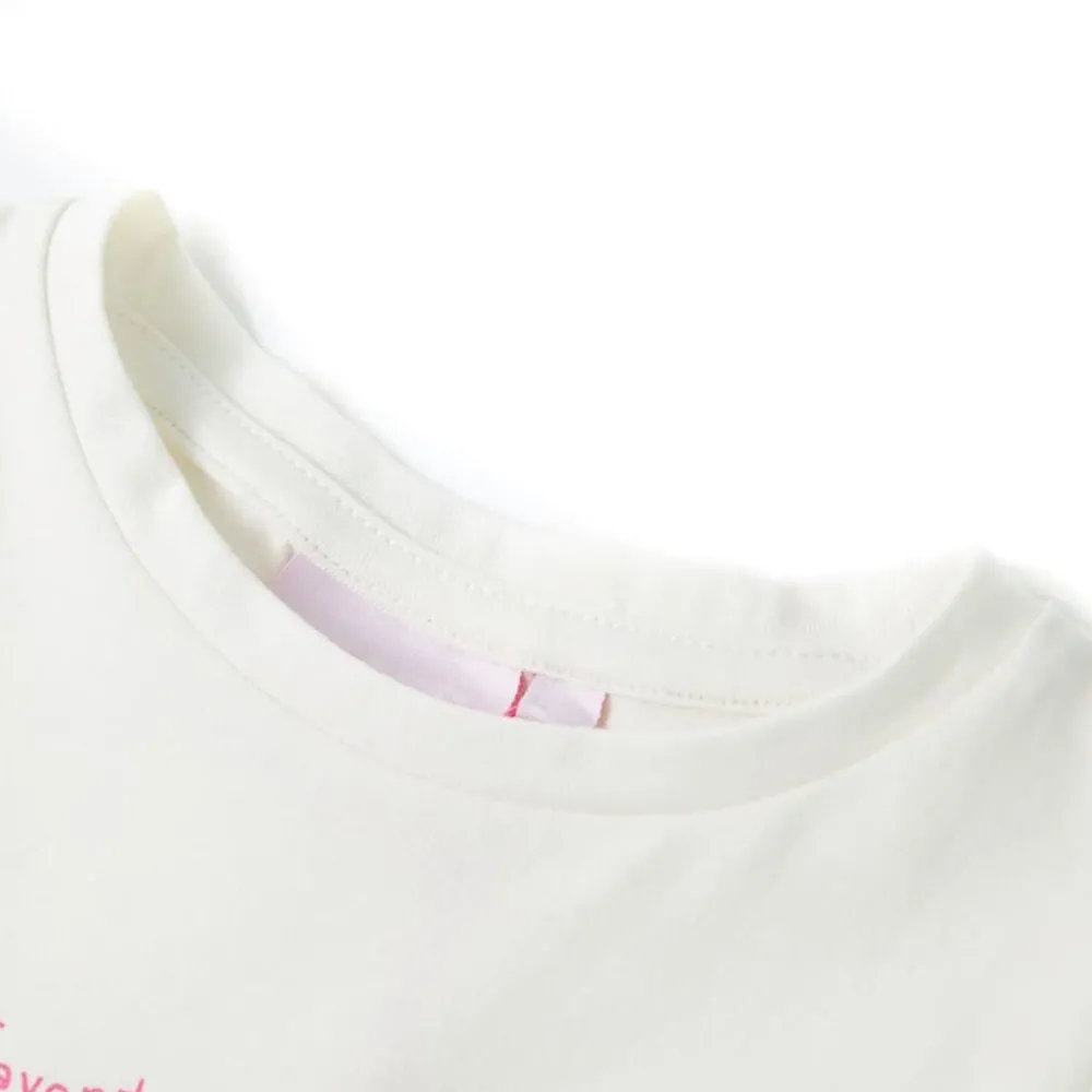 Kleding & Accessoires*vidaXL Kindershirt 140 Ecru